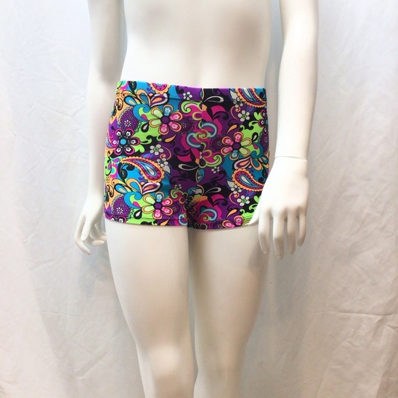 NWOT (2) Body Wrappers Girls Dance Booty Shorts - Picture 4 of 9